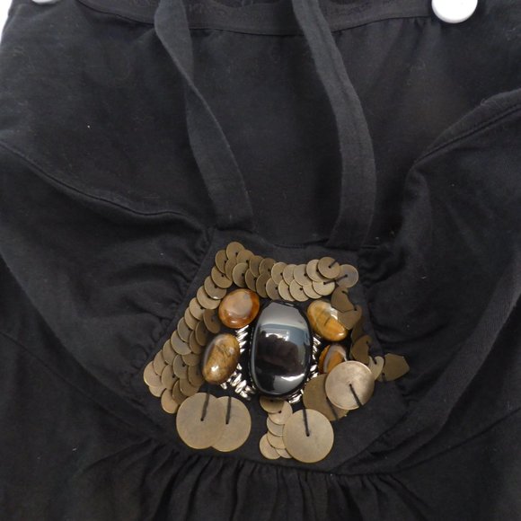 VICTORIA'S SECRET, VS, medium. black with design - Picture 2 of 6